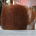 Knitted gas liquid filter copper wire mesh for liquid filter machine